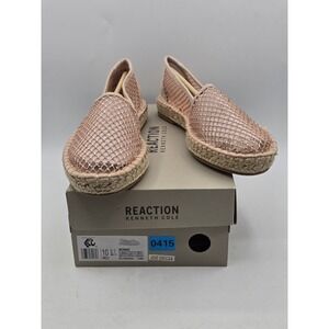 Kenneth Cole REACTION Women's Bonne Boat Shoe Almond Crystal Mesh - Sz 10 M‎